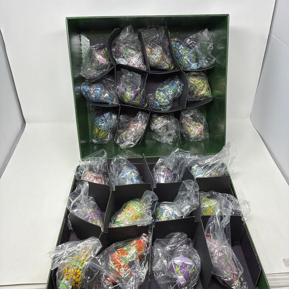 Bradford Editions Lot of 24 #1 - #8 The Era of Louis Tiffany Heirloom Ornaments - Picture 1 of 16